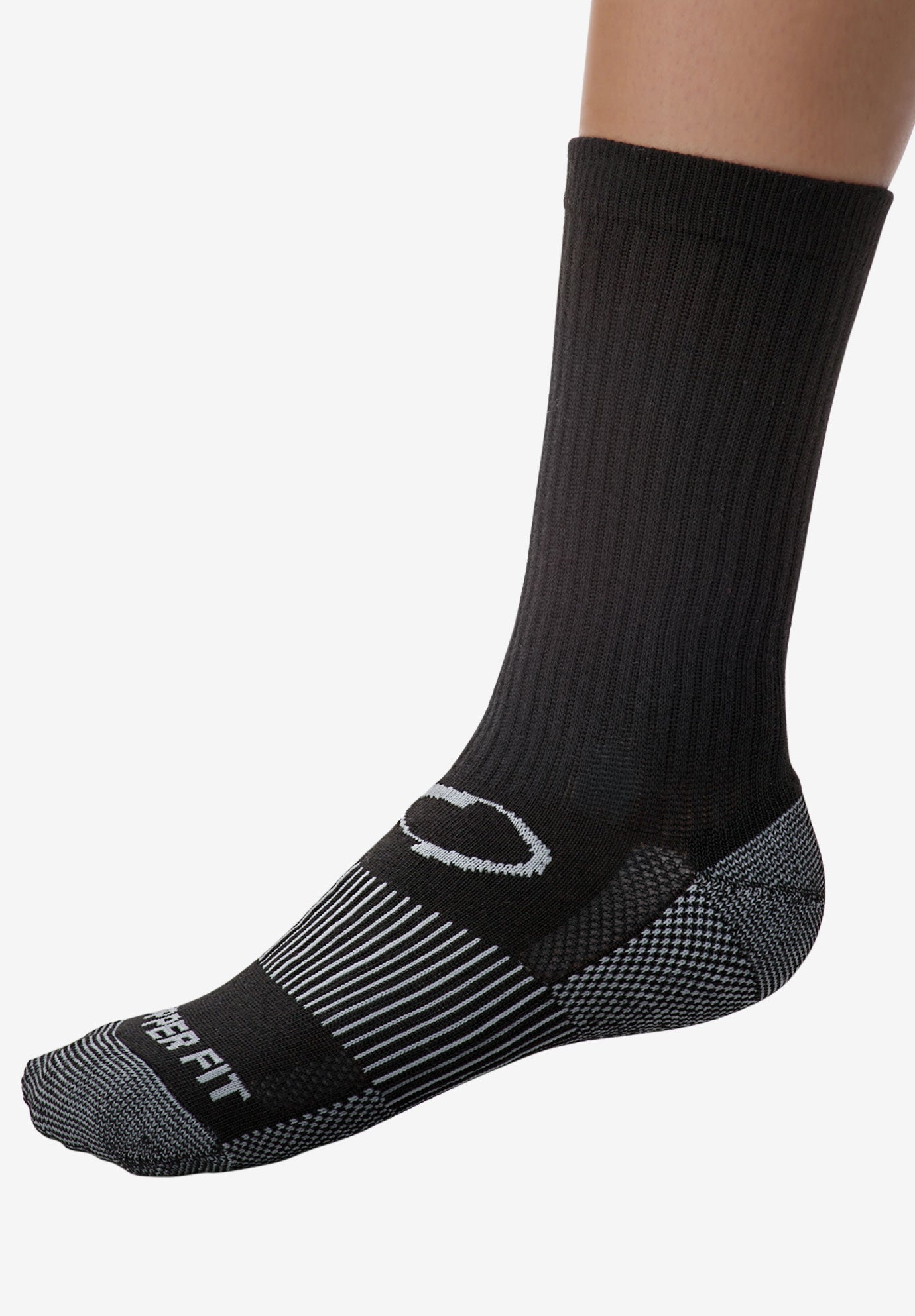 Sport Crew Sock 2 Pack by Copper Fit™ King Size