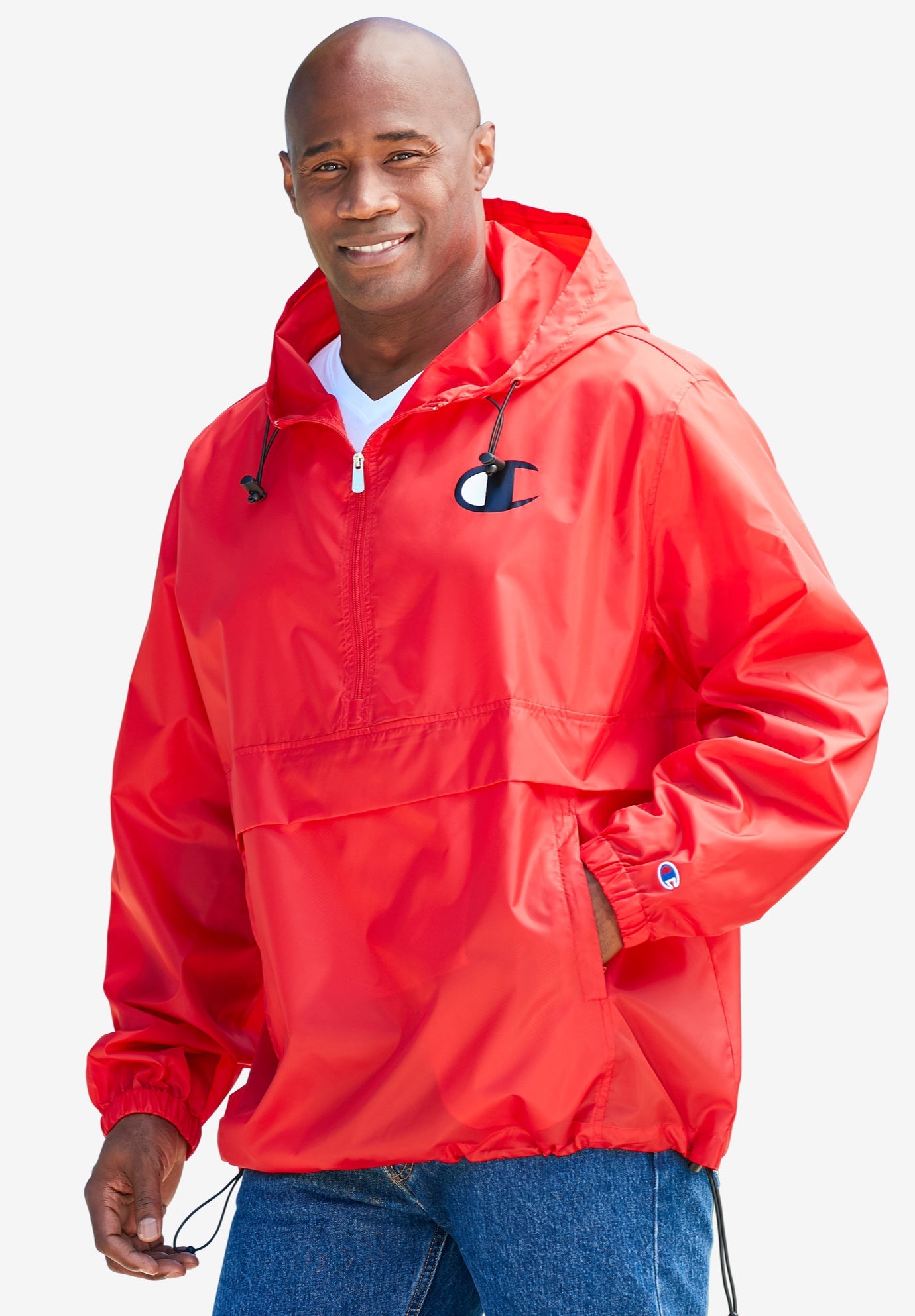 red champion anorak