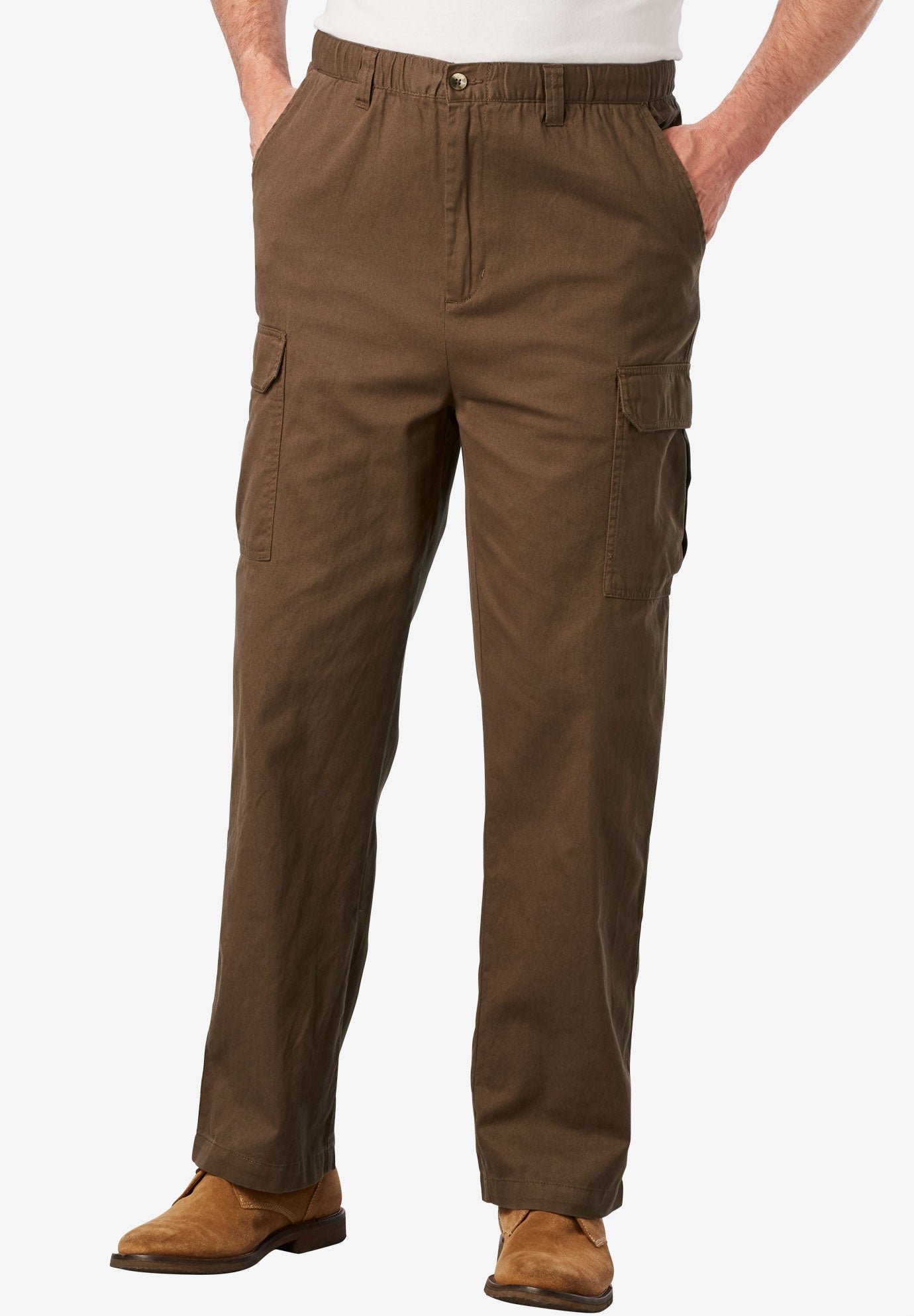 Knockarounds Full Elastic Waist Cargo Pants Big And Tall Pants