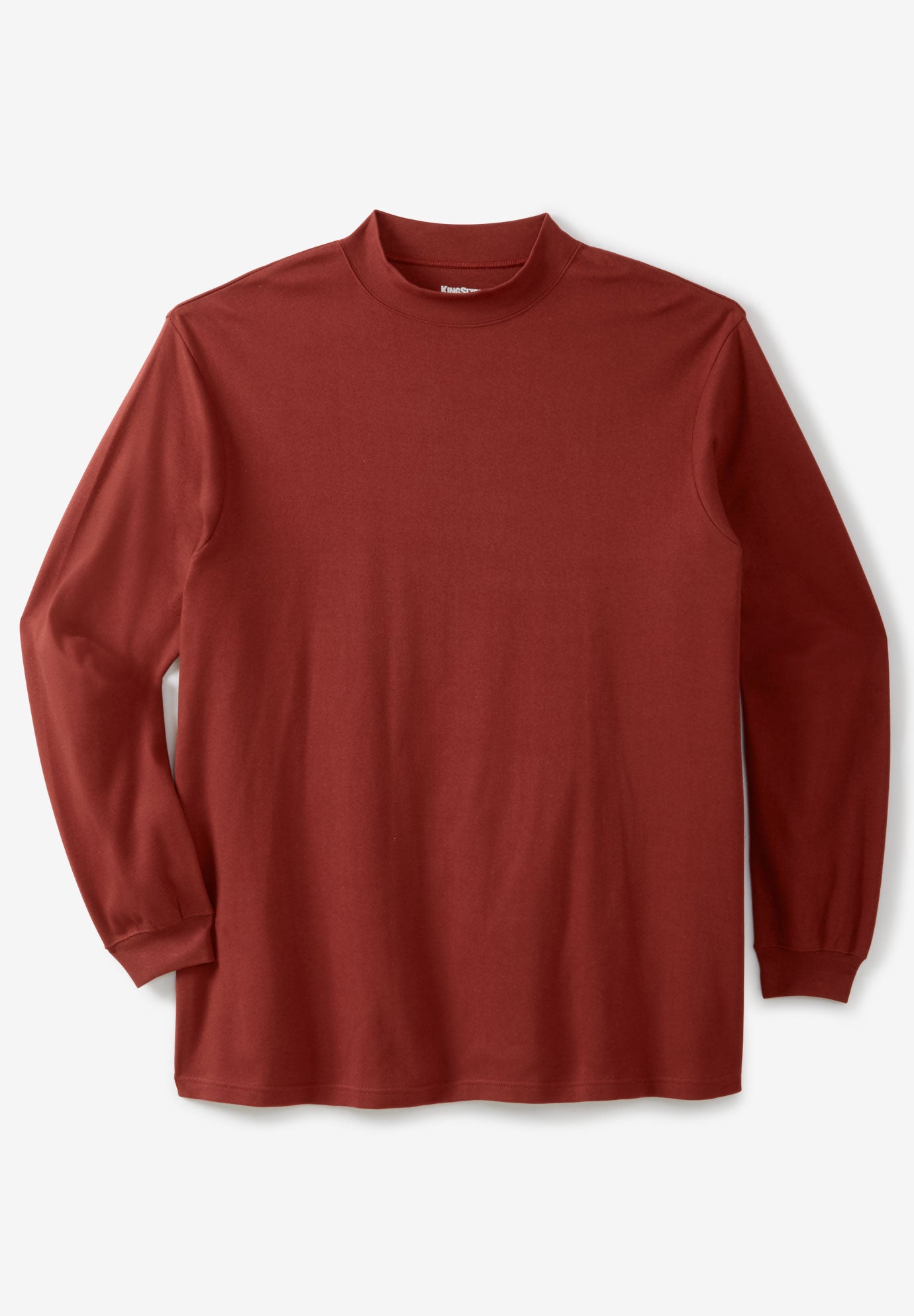 mock turtleneck tee shirt