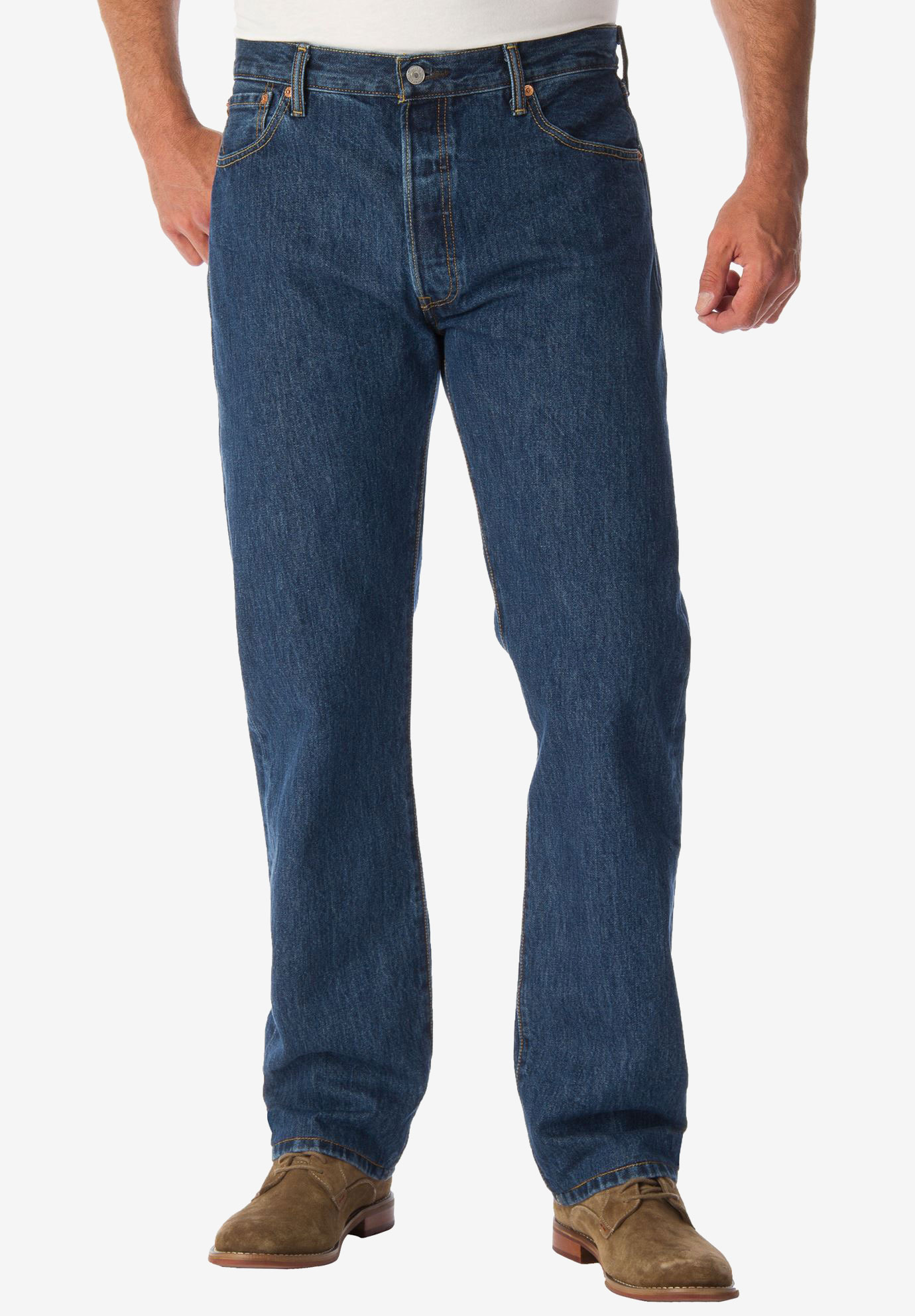 Levi's® 501® Original Fit Stretch Jeans | King Size