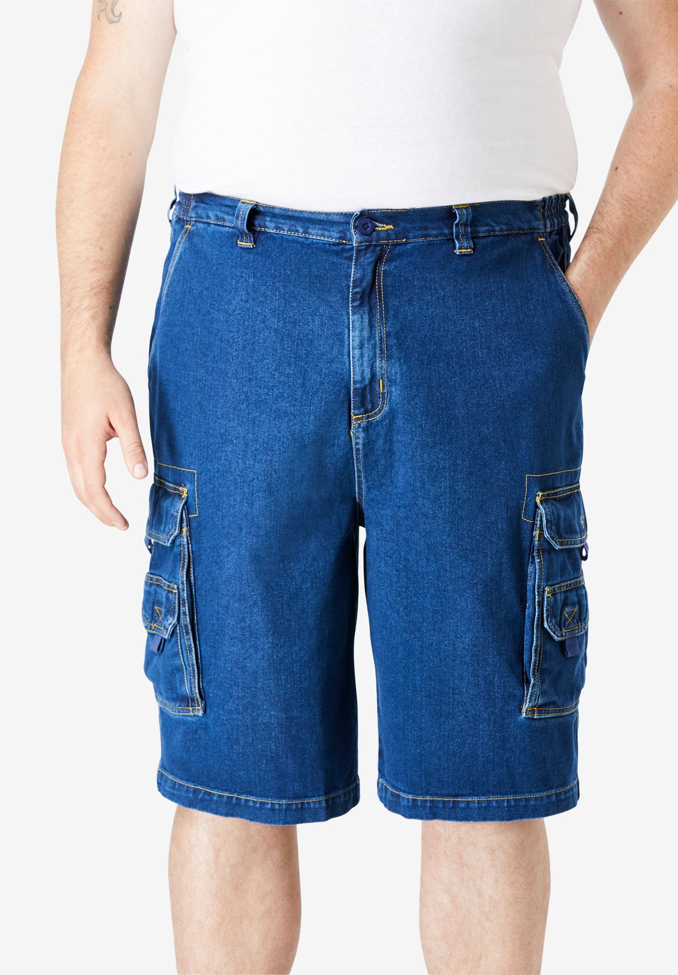 Denim Cargo Shorts Flash Sales, UP TO 