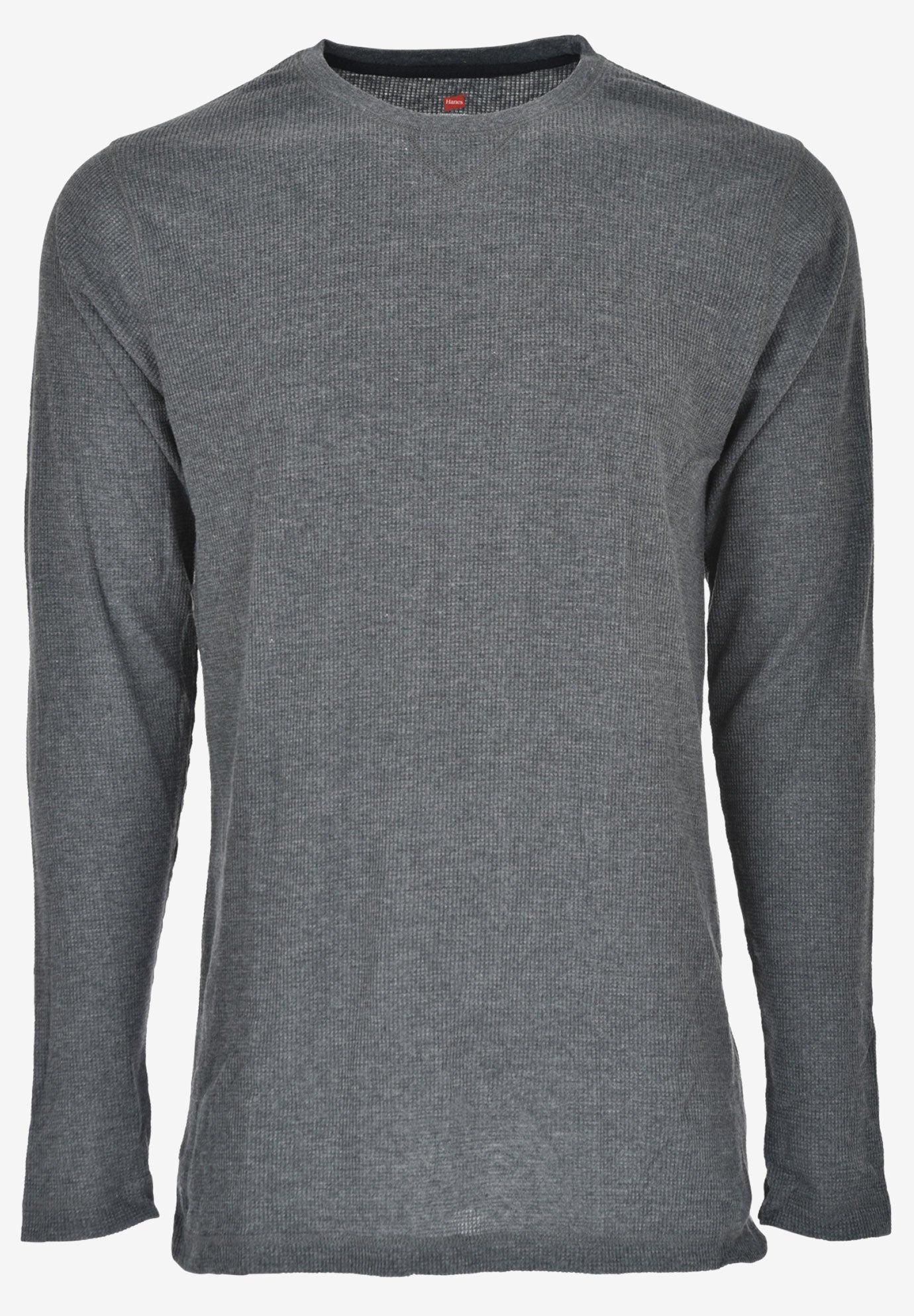 hanes waffle t relaxed fit