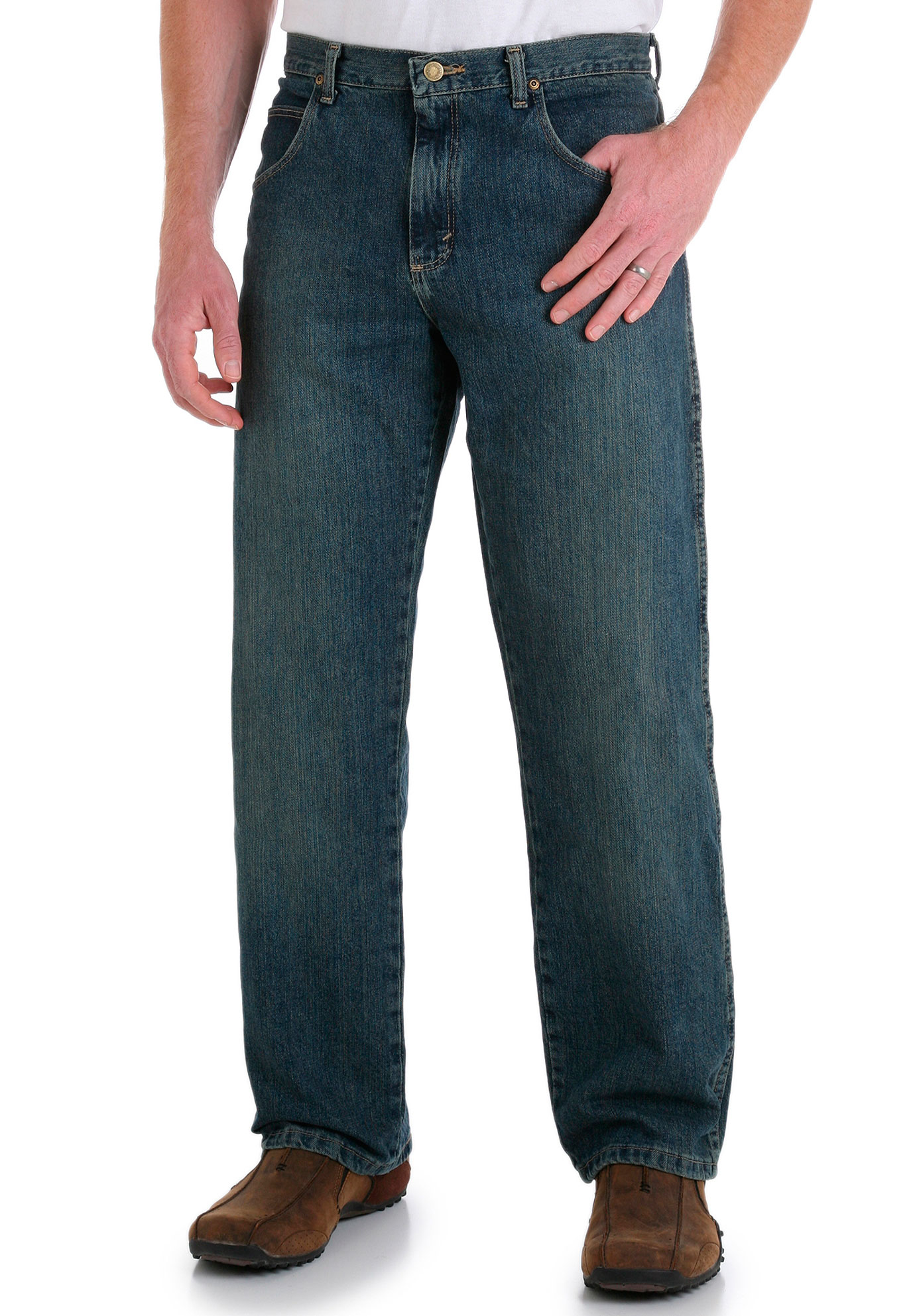 Straight Relax Jeans by Wrangler®, 
