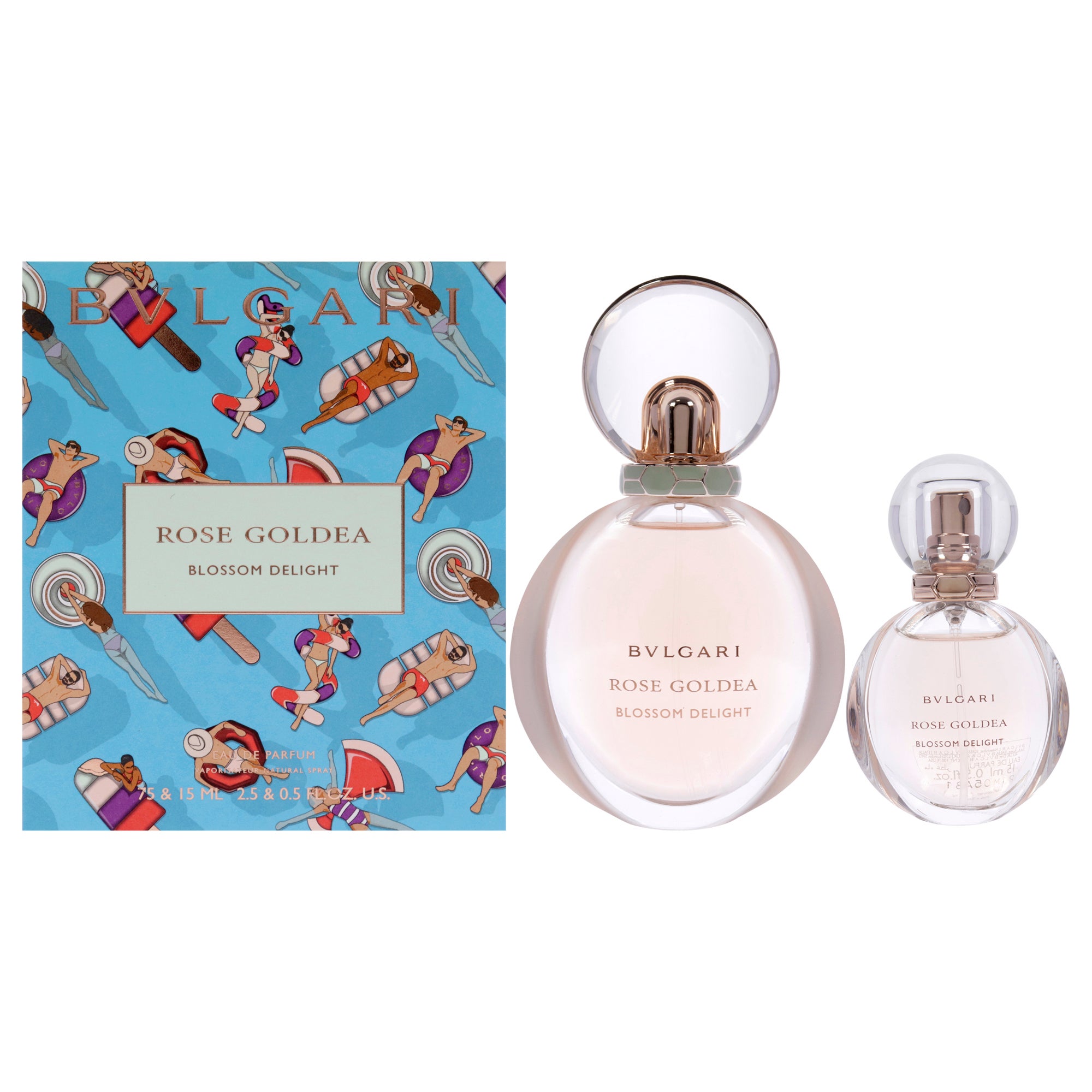 Bvlgari Rose Goldea Blossom Delight by Bvlgari for Women - 2 Pc
