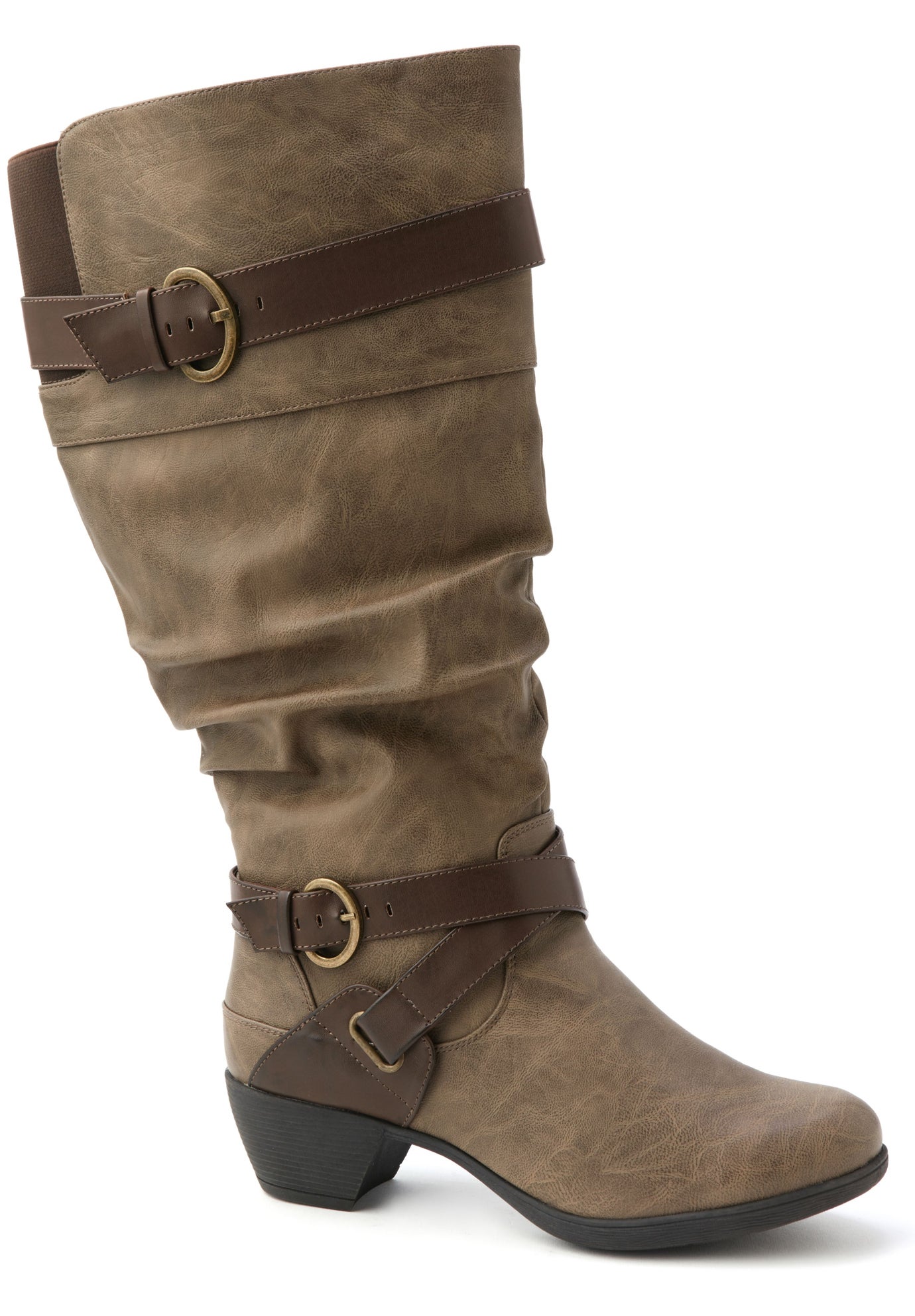 slouch long boots