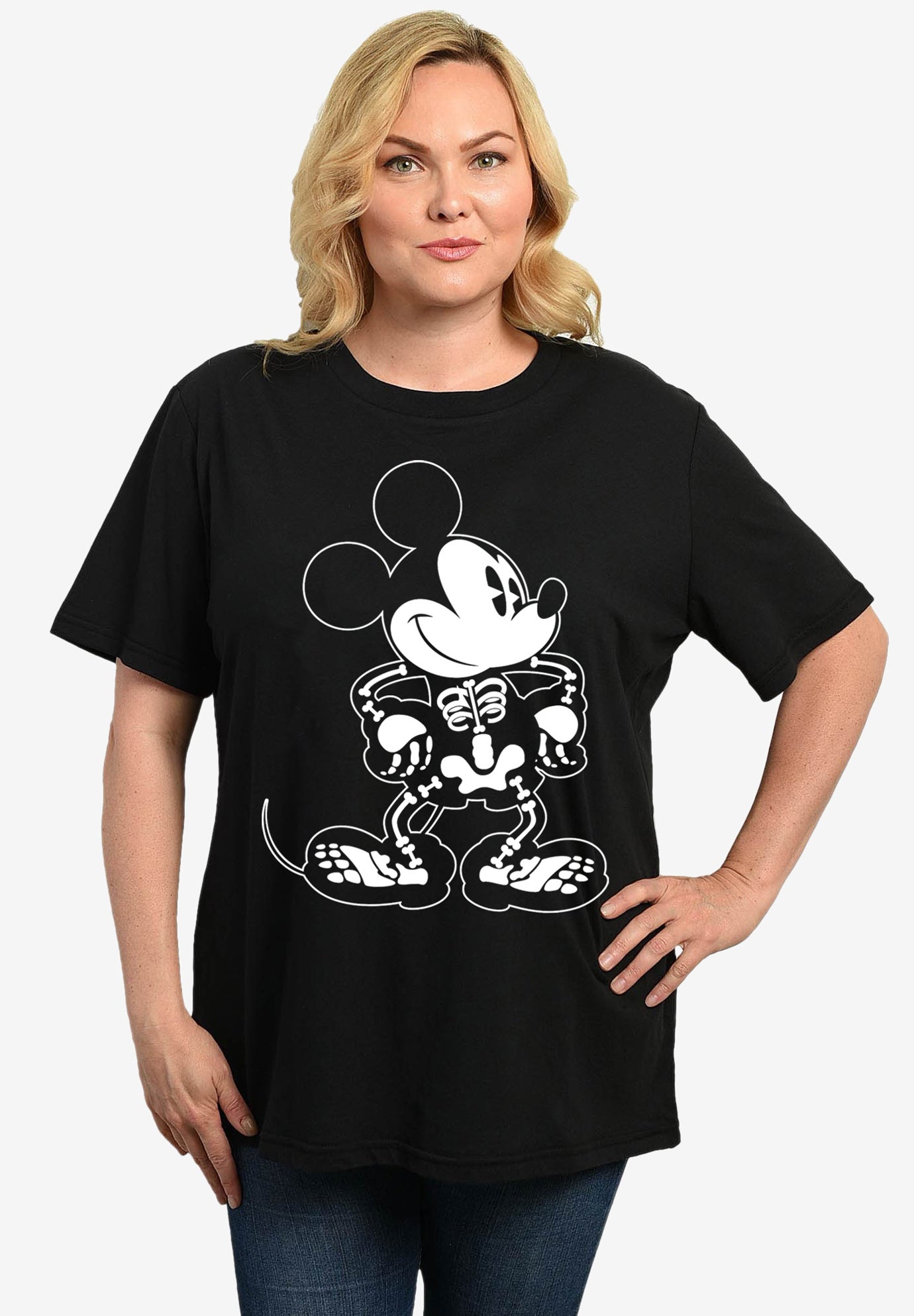 Mickey mouse skeleton shirt outlet