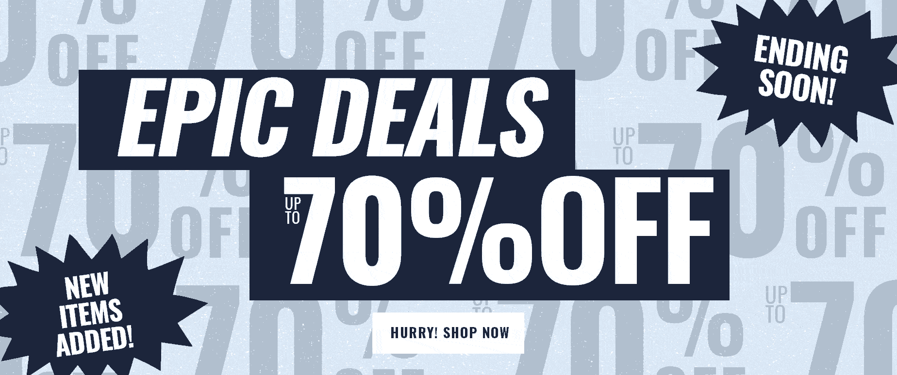 epic deals up to 70% off - shop now
