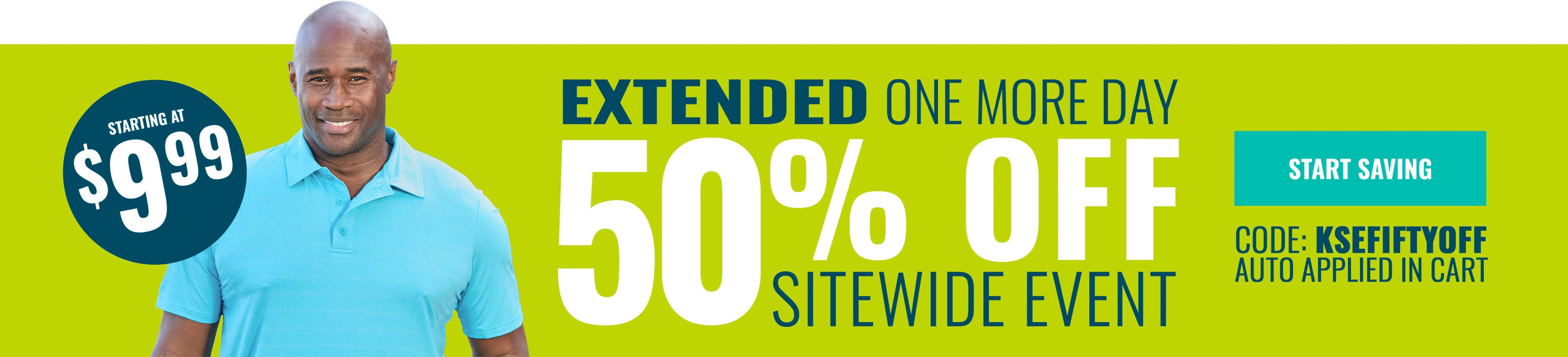 50% OFF SITEWIDE - SHOP NOW AND USE CODE: SITEWIDE