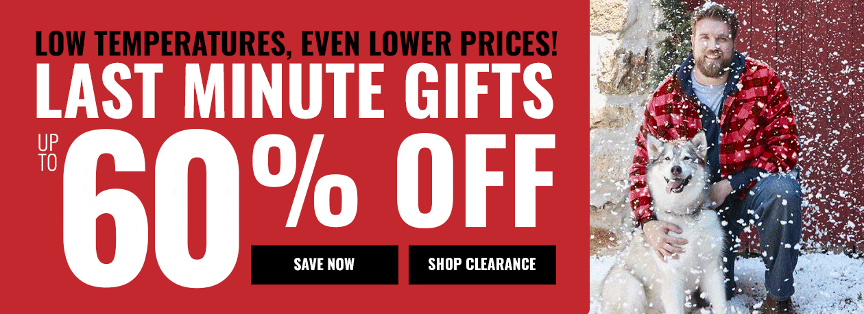 Last minute Gifts! Up to 60% off — Shop Now