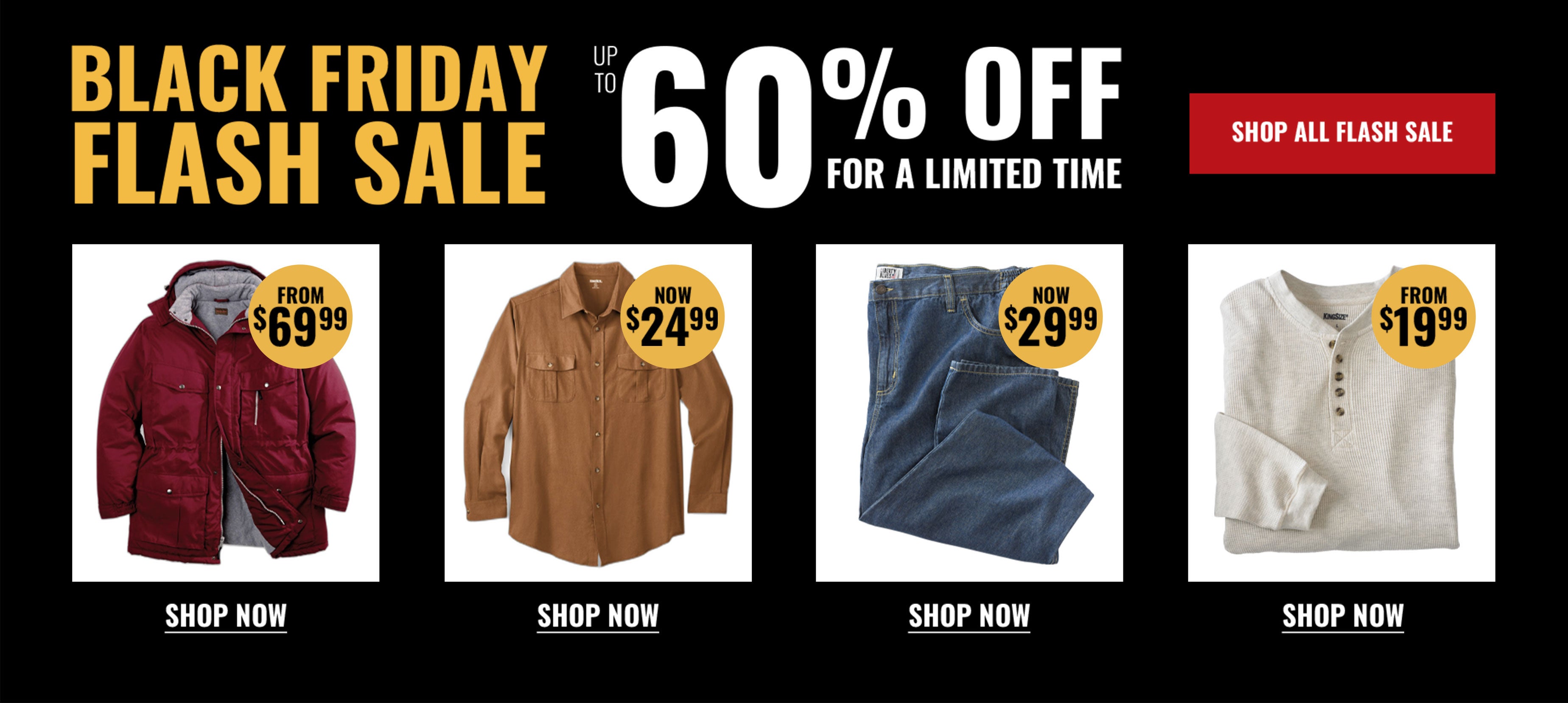 Big and Tall Clothing for Men King Size