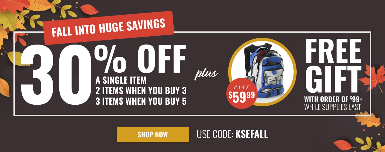 30% off. Use code KSEFALL — Shop Now