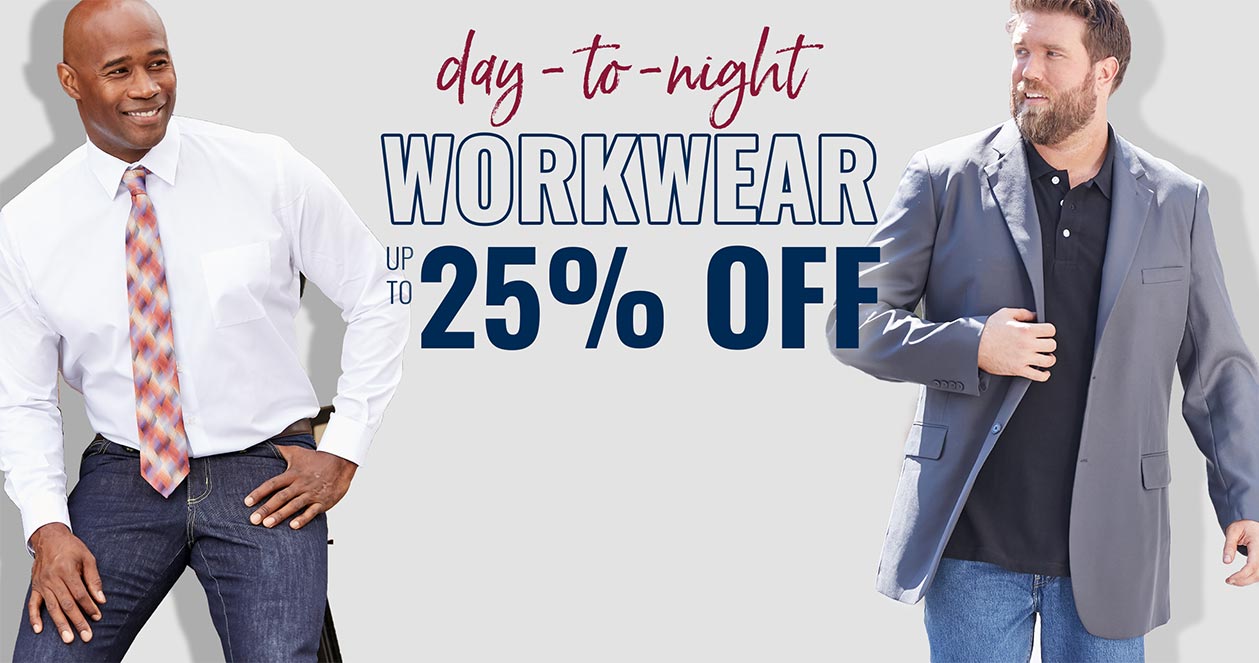 Workwear up to 25%