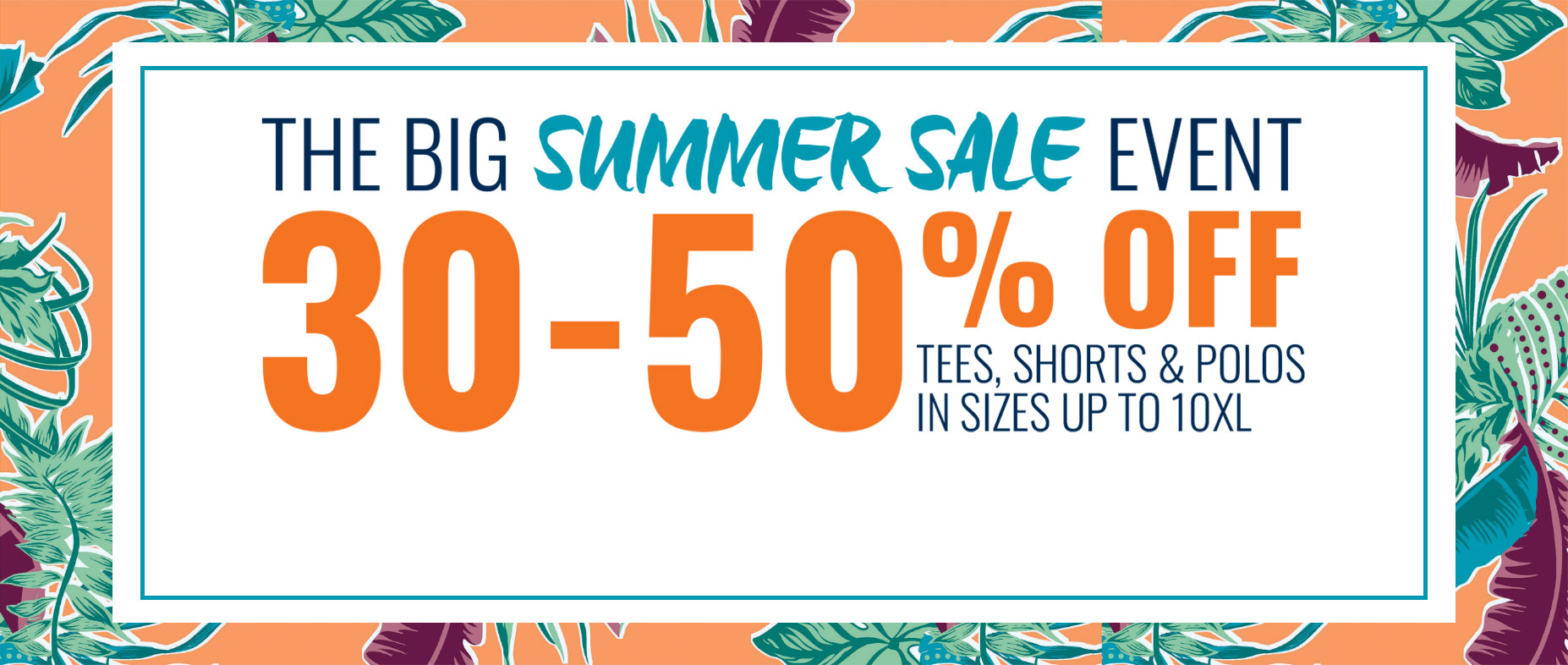 The big summer sale event