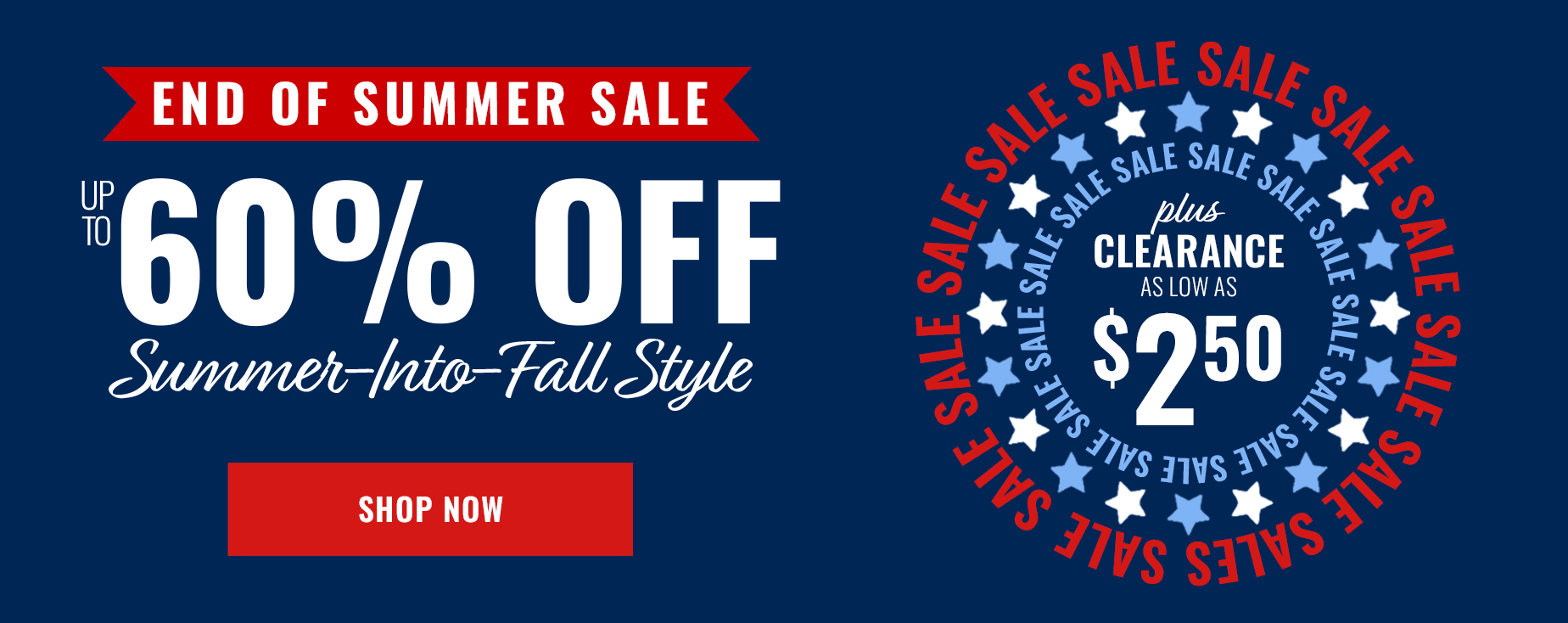 50% OFF SITEWIDE - SHOP NOW AND USE CODE: SITEWIDE