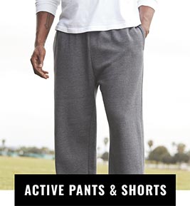 active pants and shorts